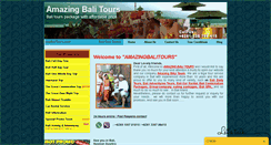 Desktop Screenshot of amazingbalitours.com